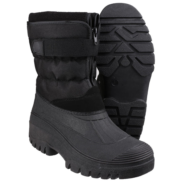 Chase Touch Fastening and Zip up Winter Boot - ghishop