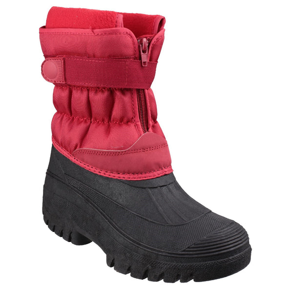 Chase Touch Fastening and Zip up Winter Boot - ghishop