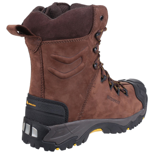 AS995 Pillar Waterproof Hi-leg Lace up Safety Boot - ghishop