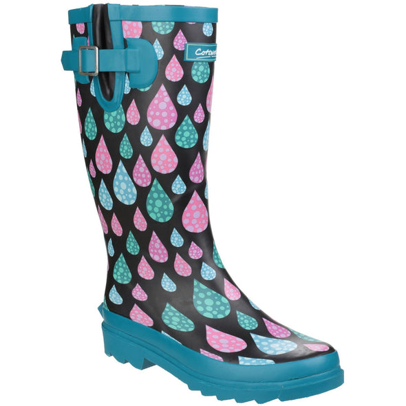 Burghley Waterproof Pull On Wellington Boot - ghishop