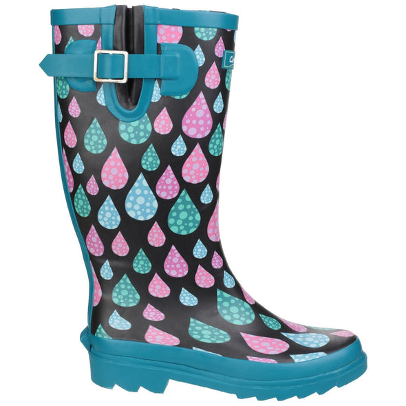 Burghley Waterproof Pull On Wellington Boot - ghishop