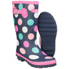 Dotty Jnr Pull On Wellington Boot - ghishop