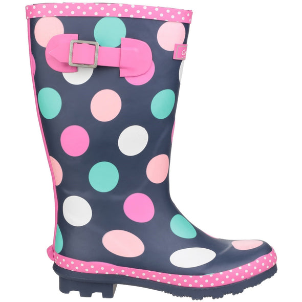 Dotty Jnr Pull On Wellington Boot - ghishop