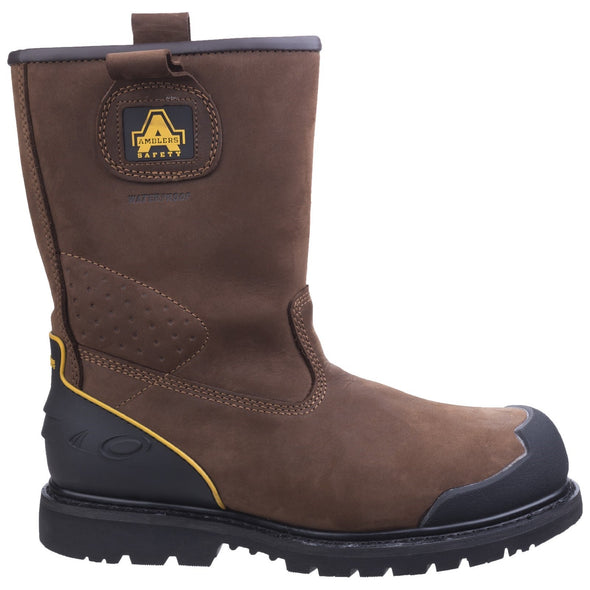 FS223 Goodyear Welted Waterproof Pull on Industrial Safety Boot - ghishop