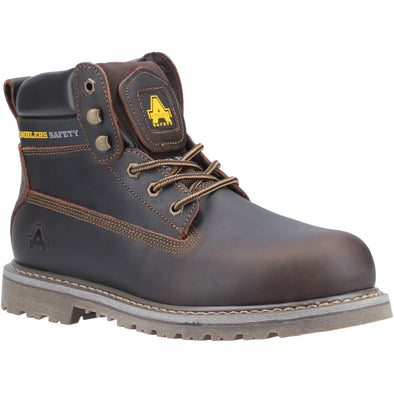 FS164 Goodyear Welted Lace up Industrial Safety Boot - ghishop