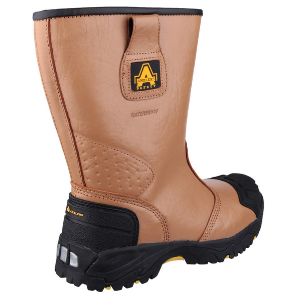 FS143 Waterproof pull on Safety Rigger Boot - ghishop