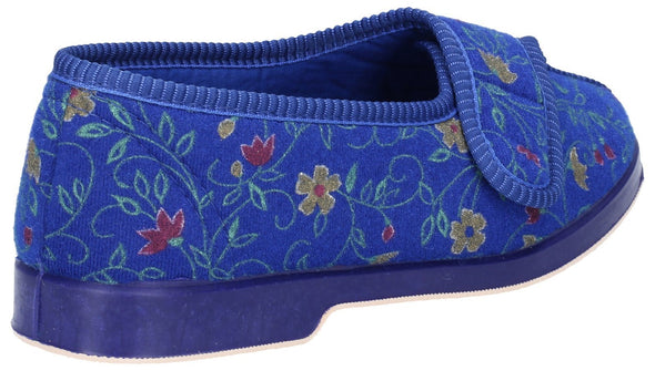 GBS Wilma Ladies Wide Fit Slipper - ghishop