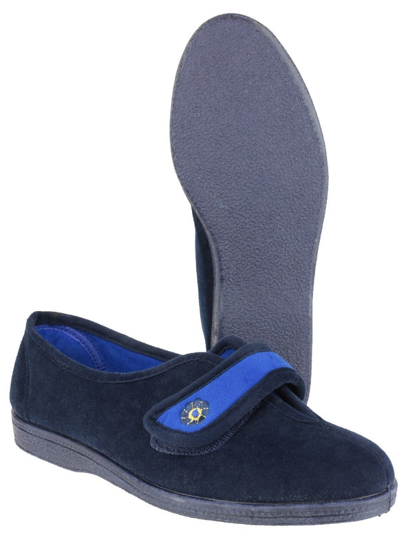 Mirak Andrea Touch Fastening Slipper - ghishop