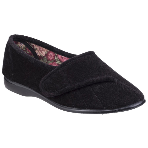 Audrey Touch Fastening Slipper - ghishop