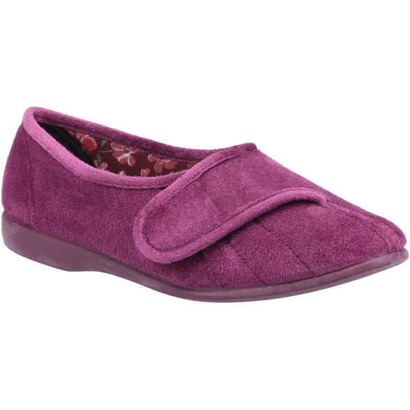 Audrey Touch Fastening Slipper - ghishop