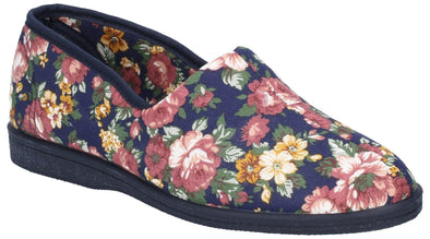 Mirak Patricia Cotton Slip On Summer Shoe - ghishop