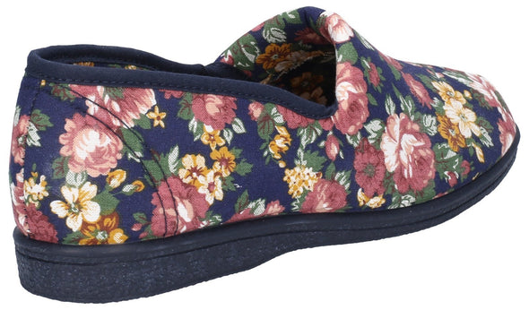 Mirak Patricia Cotton Slip On Summer Shoe - ghishop