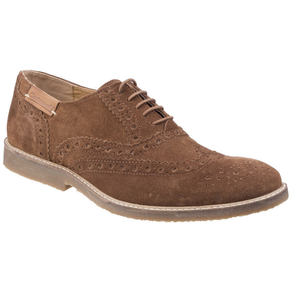 Chatsworth Suede Wingtip Shoes - ghishop