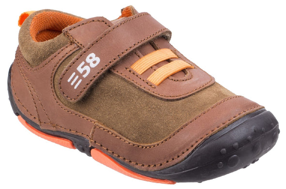 Hush Puppies Harry Touch Fastening Trainer - ghishop