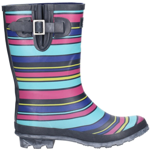 Paxford Elasticated Mid Calf Wellington Boot - ghishop