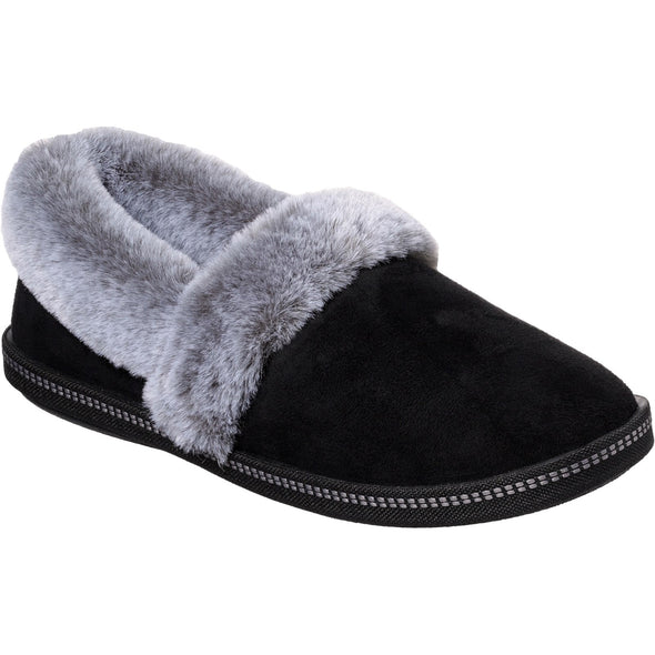 Cozy Campfire-Team Toasty Microfiber Suede Fur Lined Slipper - ghishop