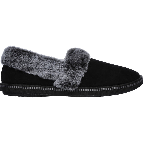 Cozy Campfire-Team Toasty Microfiber Suede Fur Lined Slipper - ghishop