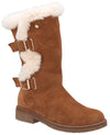 Hush Puppies Megan Ladies Mid Boots - ghishop