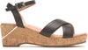 Hush Puppies Maya Qtr Strap Wedge Sandal - ghishop