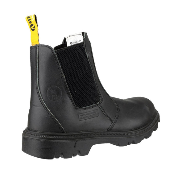 FS129 Water Resistant Pull on Safety Dealer Boot - ghishop