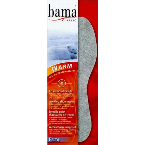 Bama Warm Felta Sox Insole 5 Pack - ghishop