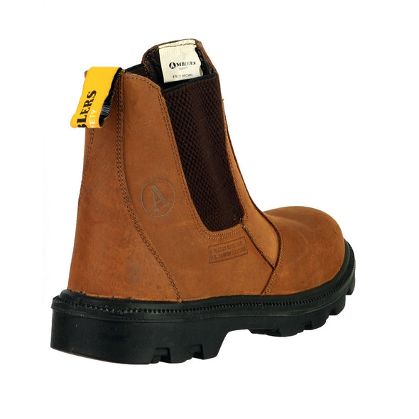 FS131 Water Resistant Pull on Safety Dealer Boot - ghishop