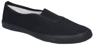 Mens Gusset Plimsolls - ghishop