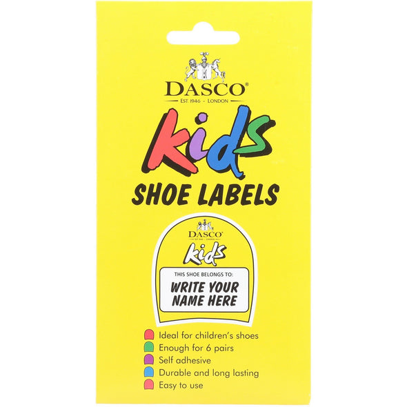 Kids Shoe Labels Display Box 24 Pack - ghishop