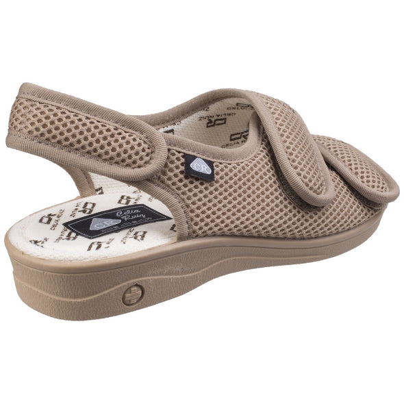 213 Touch Fastening Slipper Wide Fit - ghishop