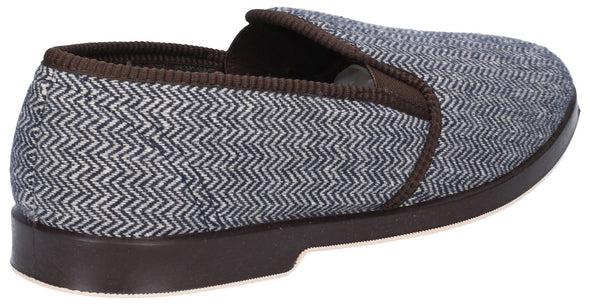 GBS Stafford Mens Twin Gusset Slipper - ghishop