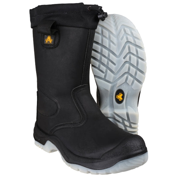 FS209 Water Resistant Pull On Safety Rigger Boot - ghishop